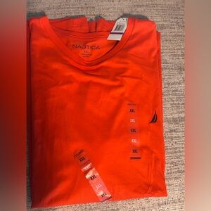 Nautica Orange Short Sleeve Tee